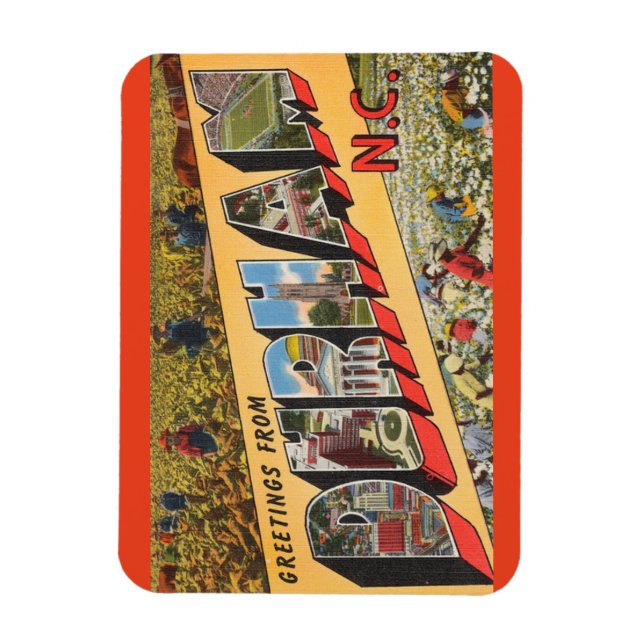 North Carolina, Durham Magnet (Vertical)