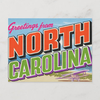 North Carolina First Flight Beach Postcard