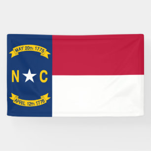 North Carolina Flag Banner