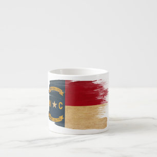 North Carolina Flag Espresso Cup