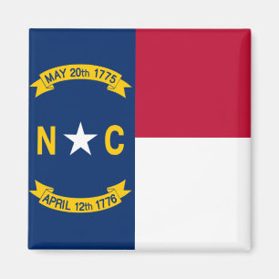North Carolina flag Magnet
