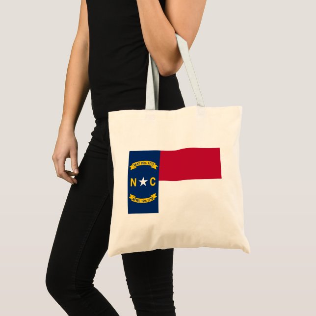 North Carolina Flag Tote Bag (Front (Product))
