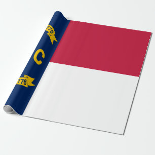 North Carolina Flag Wrapping Paper