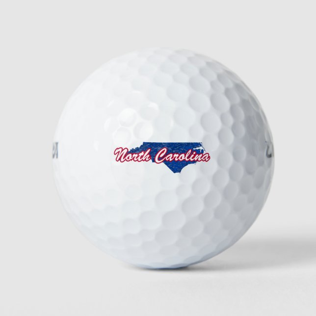 North Carolina Golf Balls (Front)