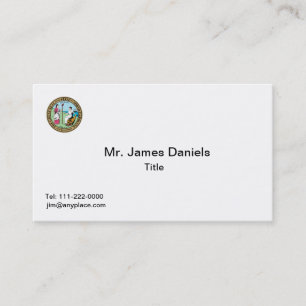 North Carolina Great Seal Business Card Templates