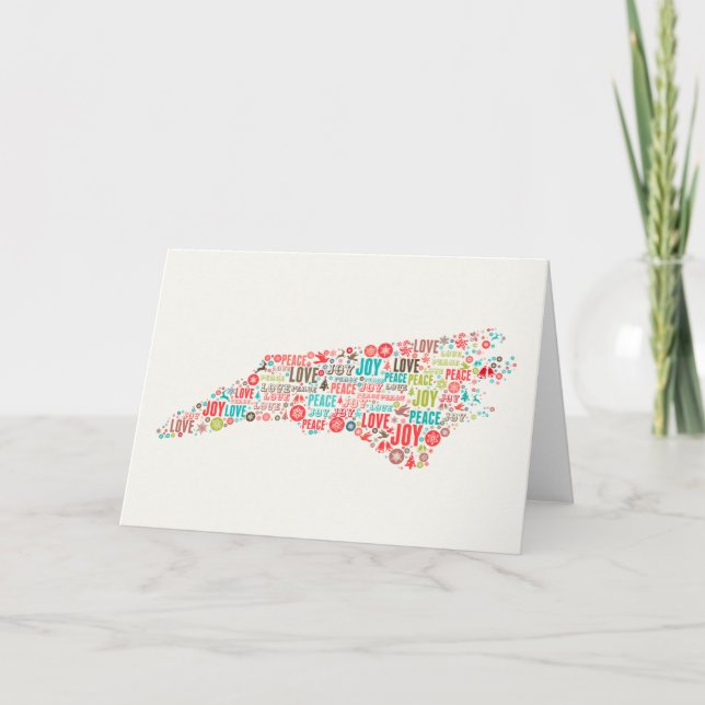 North Carolina | Happy Holidays Card (Front)