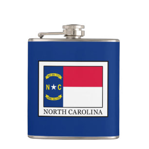 North Carolina Hip Flask