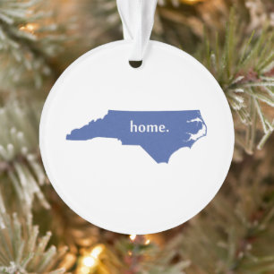 North Carolina Home Christmas Ornament