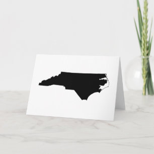 North Carolina in Black and White Card