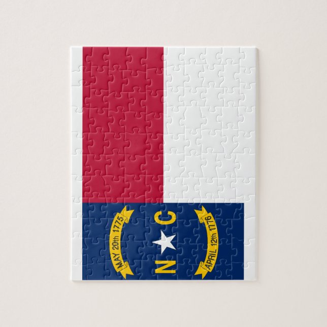 North Carolina Jigsaw Puzzle (Vertical)
