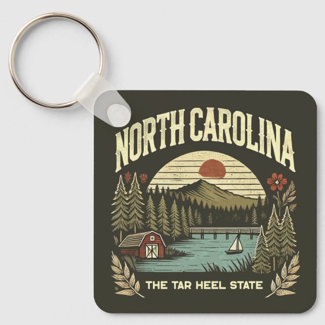 North Carolina Key Ring (Front)