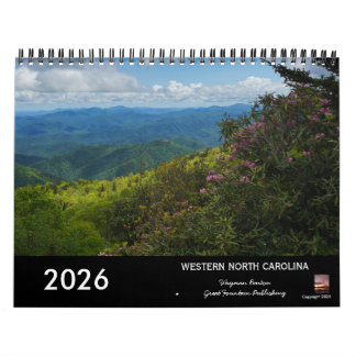 North Carolina Landscapes 2026 Calendar
