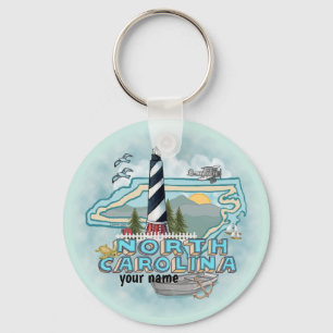 North Carolina Lighthouse  keychain