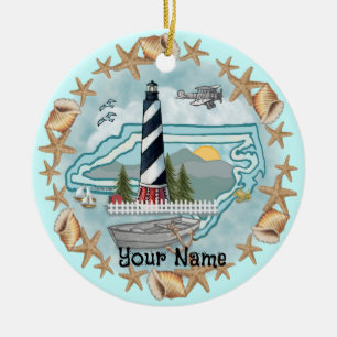 North Carolina Lighthouse Ornament