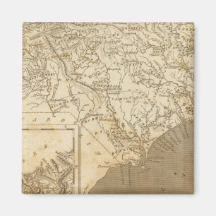 North Carolina Map by Arrowsmith Magnet
