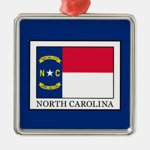 North Carolina Metal Tree Decoration