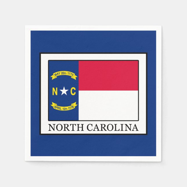 North Carolina Napkin (Front)