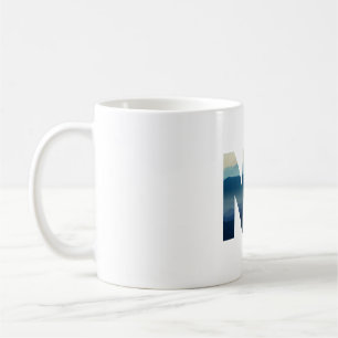 North Carolina NC beach to mountain travel Coffee Mug