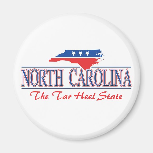 North Carolina Patriotic Magnets (Front)