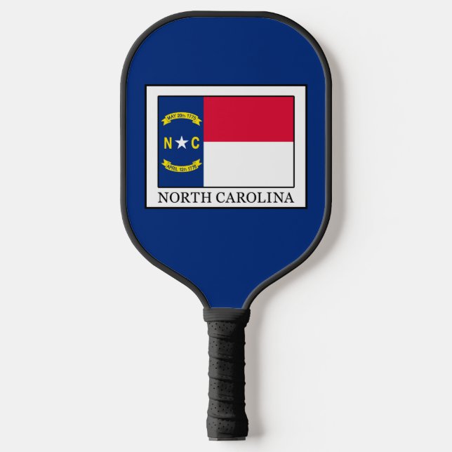 North Carolina Pickleball Paddle (Front)