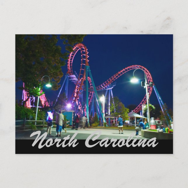 north carolina postcard (Front)
