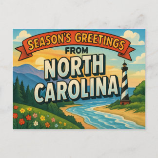 NORTH CAROLINA Postcard