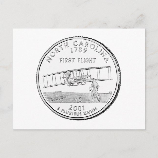 North Carolina Postcard (Front)