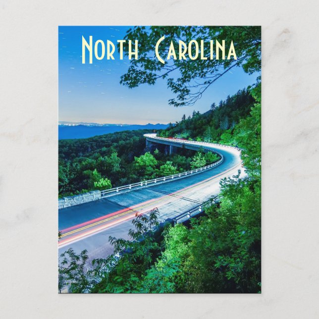 north carolina postcard (Front)