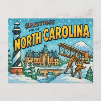 NORTH CAROLINA Postcard