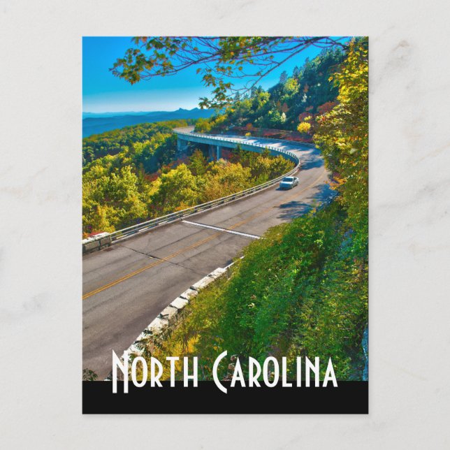 north carolina postcard (Front)