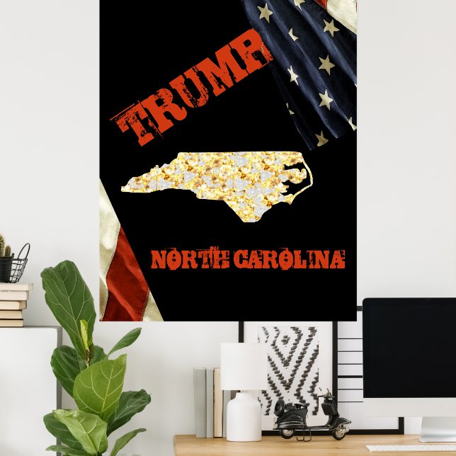 NORTH CAROLINA  POSTER (Home Office)