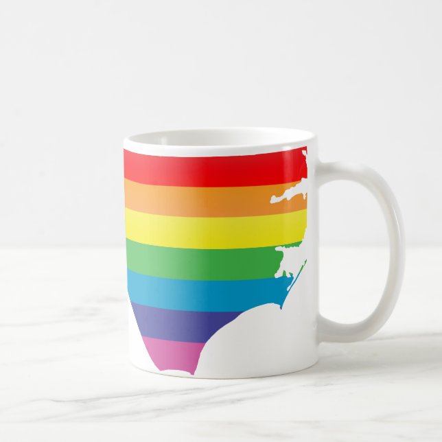 north carolina pride. coffee mug (Right)