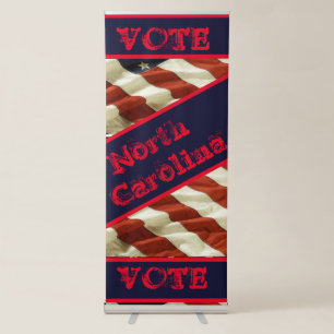 NORTH CAROLINA RETRACTABLE BANNER