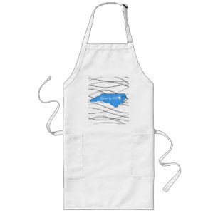 North Carolina Signed by God Long Apron