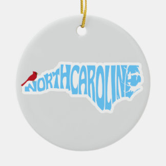 North Carolina State Christmas Tree Ornament