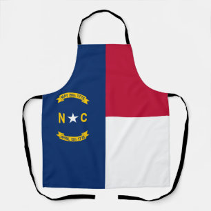North Carolina State Flag Apron