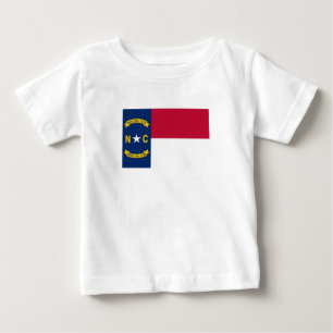 North Carolina State Flag Baby T-Shirt