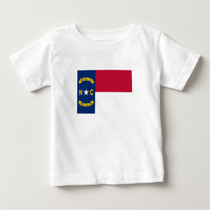 North Carolina State Flag Baby T-Shirt