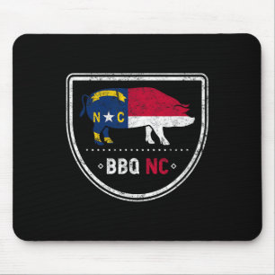 North Carolina State Flag Bbq Nc Mouse Mat