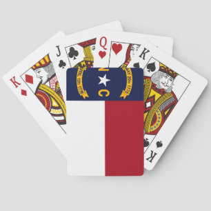 North Carolina State Flag Playing Cards