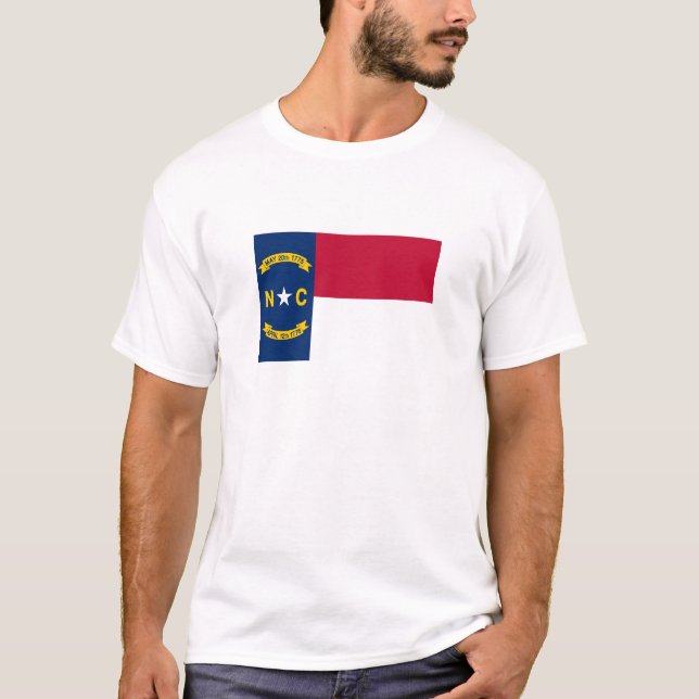 North Carolina State Flag T-Shirt (Front)