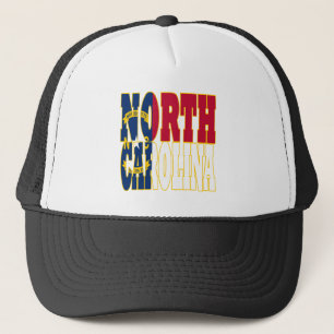 North Carolina State Flag Trucker Hat