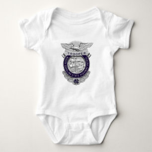 North Carolina State Highway Patrol Trooper Badge Baby Bodysuit