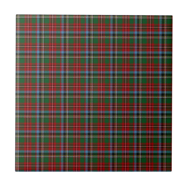 North Carolina State Tartan Tile (Front)