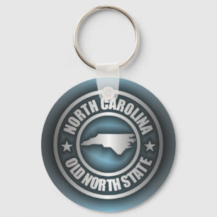 "North Carolina Steel 2" Key Ring