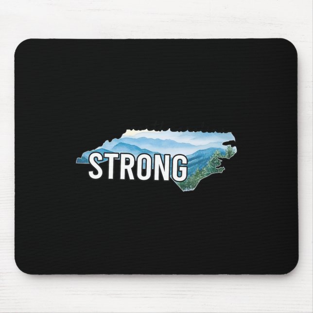 North Carolina Strong Nc State 1  Mouse Mat (Front)