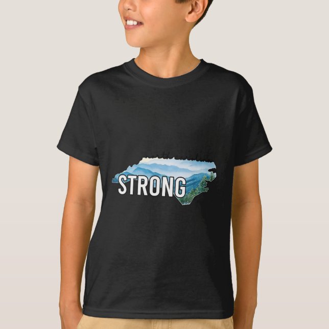 North Carolina Strong Nc State 1  T-Shirt (Front)