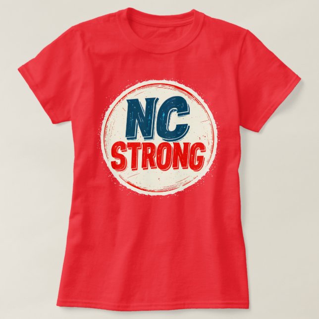 North Carolina Strong T-Shirt (Design Front)