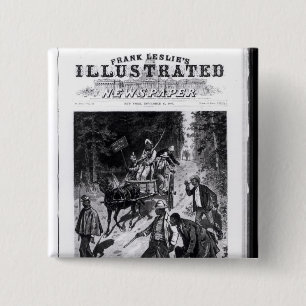 North Carolina, the Political Campaign 15 Cm Square Badge