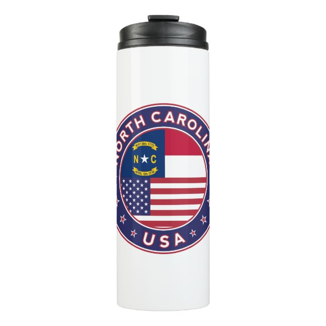 North Carolina Thermal Tumbler (Front)
